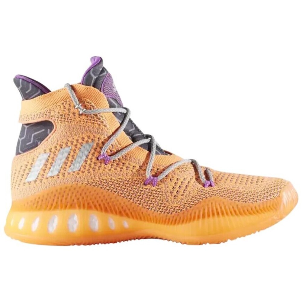 Adidas Crazy Explosive PrimeKnit SIZE 17 basketball shoes sneakers GeoFit orange